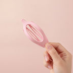 Matte Pointed Duck Claw Clip - Matte Pink