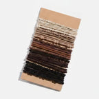 Textured Hair Ties Neutral Earth Tone Set – hair accessories (view 1)
