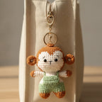 Mini Crochet Keychain DIY Kit - Monkey