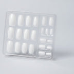 Press-On Nail Ring Set - White