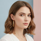 Classic Gold Hoop Earrings