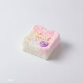 Fluffy Cake Slice Squishy - Pink