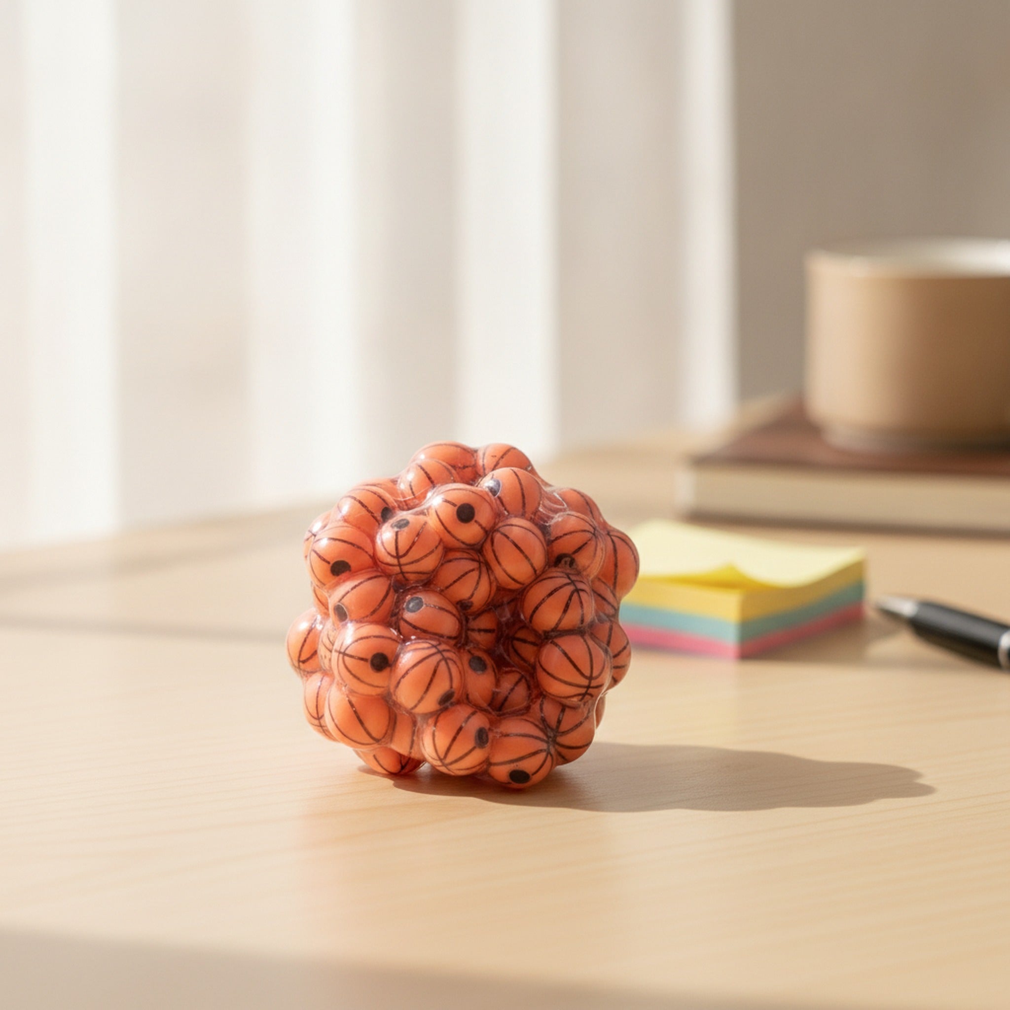 Basketball Bubble Pop Squishy