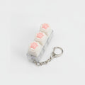 Paw Pad Mini Keyboard Keychain - Plush