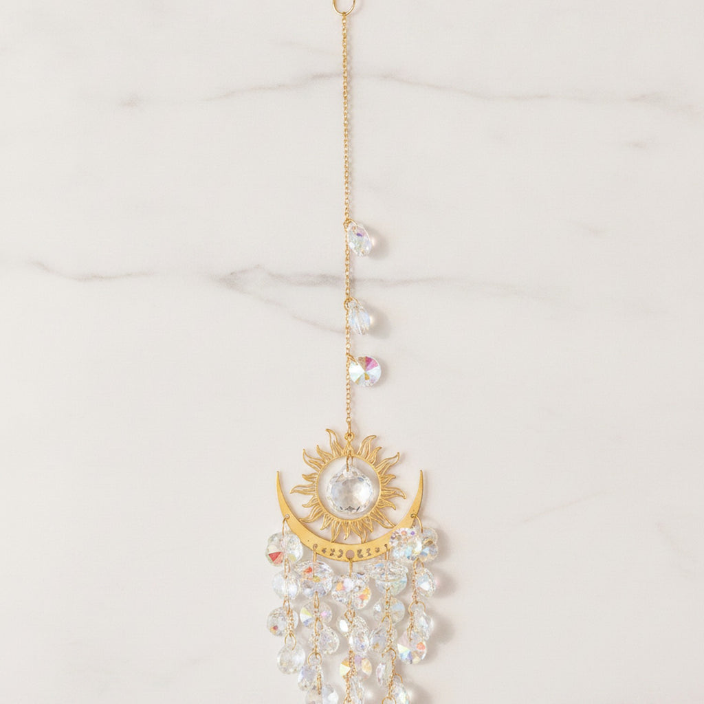 Celestial Crystal Rearview Charm - Dazzling