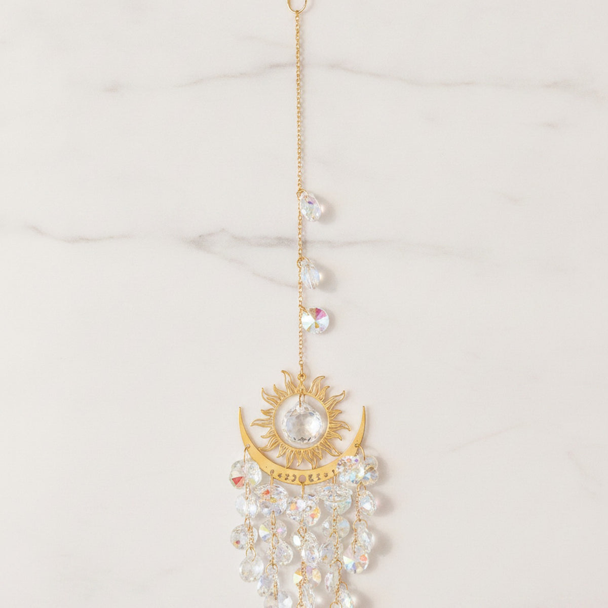Celestial Crystal Rearview Charm - Dazzling