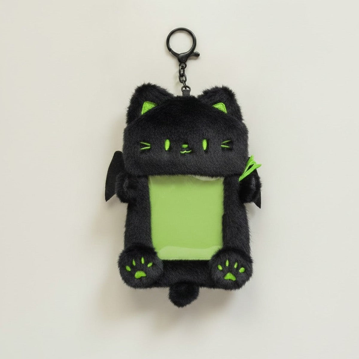 Cat Plush Trading Card Keychain – novelty & toys (view 1)