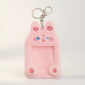 Cute Cat Plush ID Card Holder Keychain – bags & wallets (view 1)