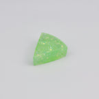 Glitter Triangle Cheese Squishy - Green