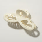 Butterfly Hair Claw Clip - Milk White #1 – hair accessories (view 1)