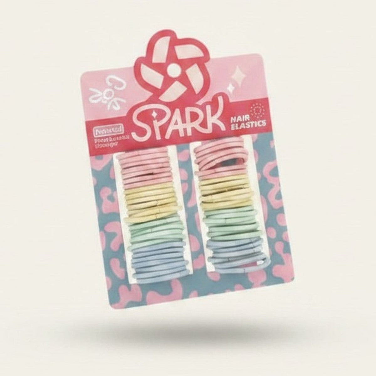 Spark Pastel Baby Hair Elastics – hair accessories (view 1)