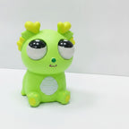 Pop‑eyed Dragon Squeeze Squishy Toy - Colored