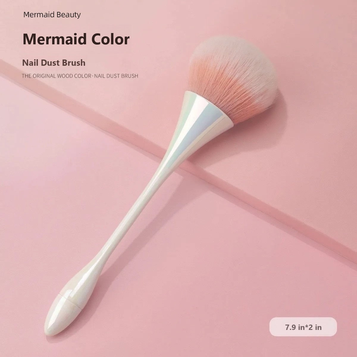 Soft bristle large head blush brush - Type 3