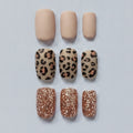 Neutral Nail Art Press-On Set - Neutral Mix