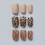 Neutral Nail Art Press-On Set - Neutral Mix