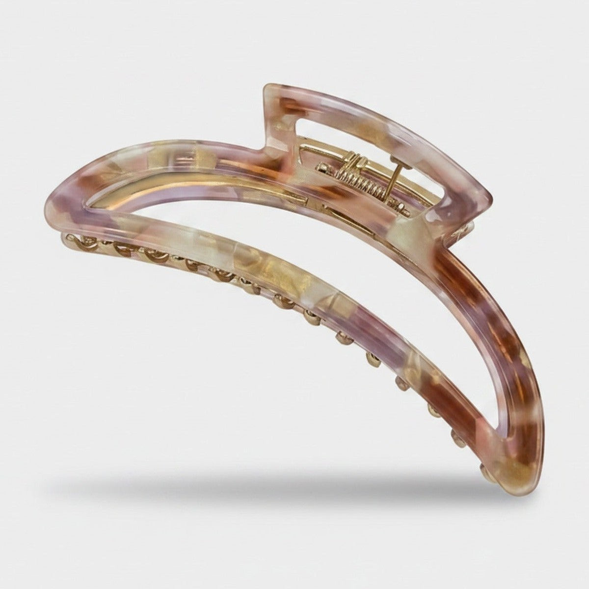 Tortoiseshell Brown Hair Claw Clip – hair accessories (view 1)