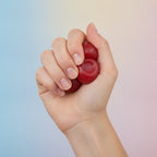 Smooth Polished Decorative Gemstone Pebbles - squeeze in hand