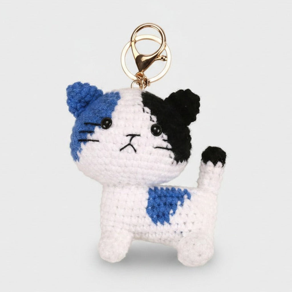 Mini Crochet Keychain DIY Kit - Cat