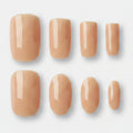 Press-On Nail Set Kit - Nude Beige