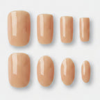Press-On Nail Set Kit - Nude Beige