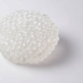 Clear bubble popping fidget ball - front