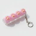Pop It Paw Pad Keychain - Pink