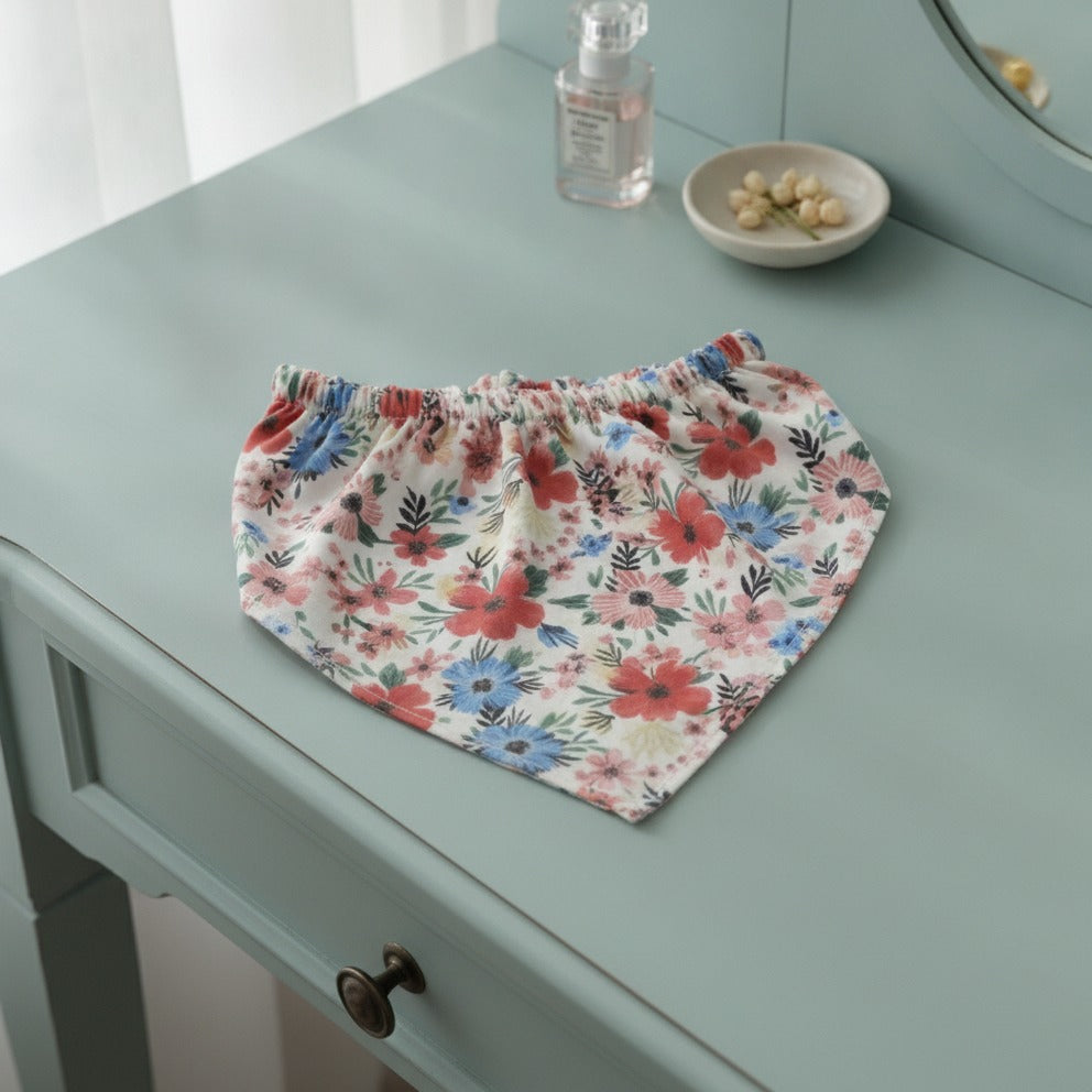 Padded Floral Headband - Ivory Floral