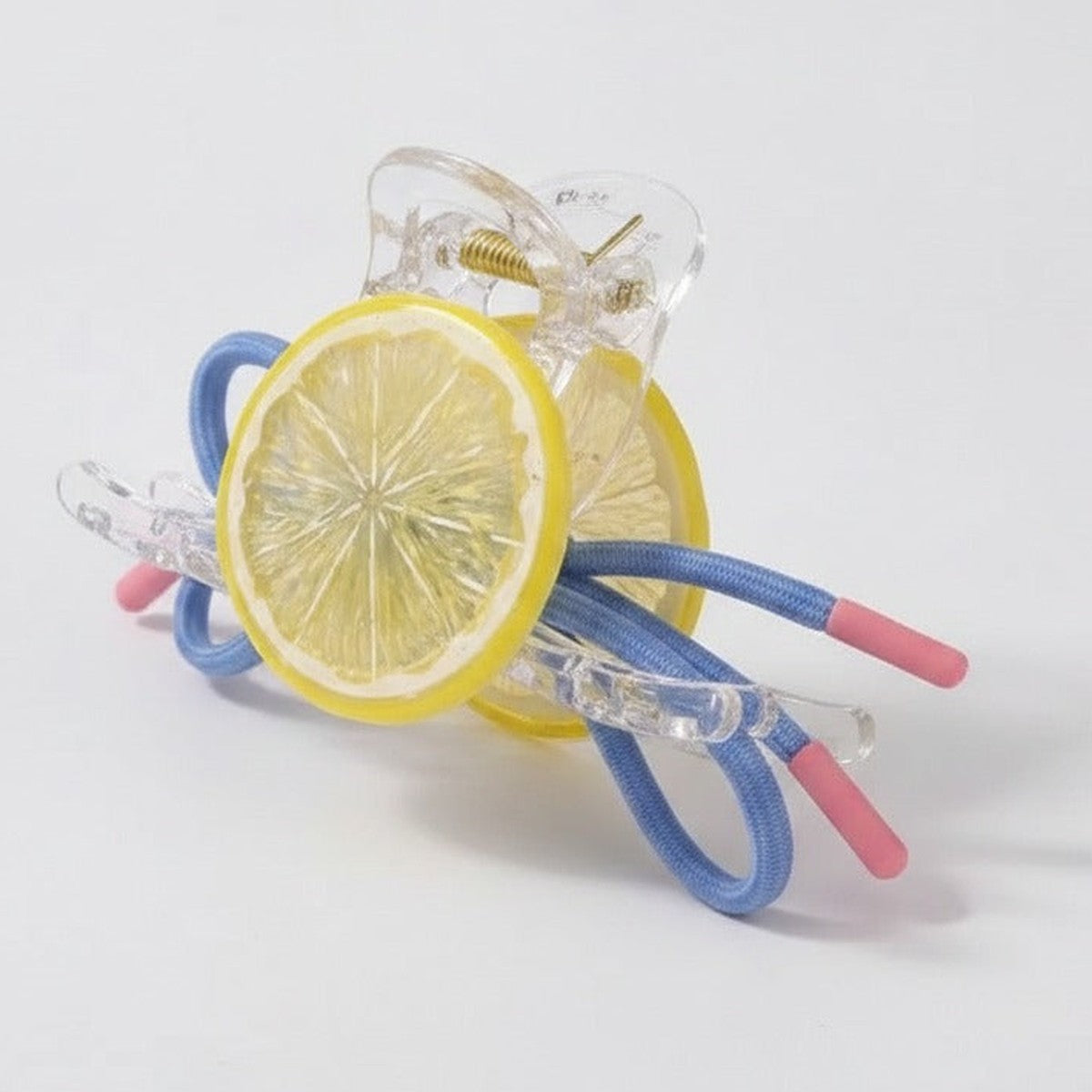 Citrus Slice Hair Claw - Blue