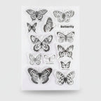 Butterfly Clear Sticker Sheet Collection – stationery (view 1)