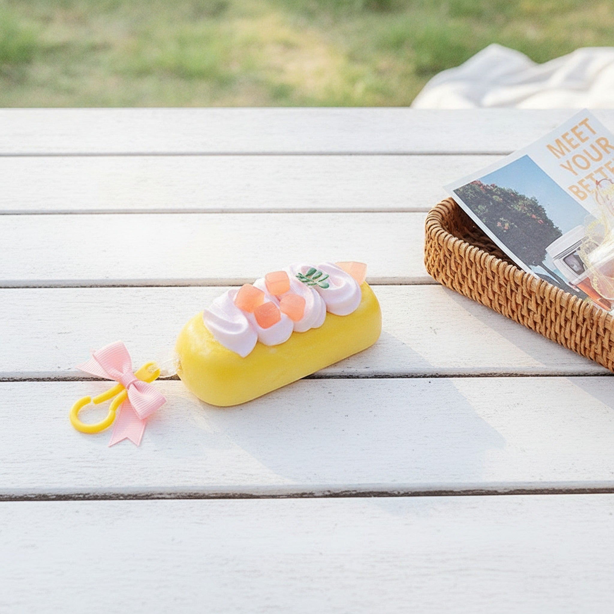 Peach Cream Squishy - Yellow Peach