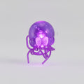 Glow-in-the-Dark Jellyfish Squishie - Purple