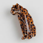 Tortoiseshell Leopard Print Hair Claw Clip – hair accessories (view 1)