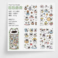 Puppy Roaming Sticker Set - Fruit Fun