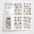 Puppy Roaming Sticker Set - Fruit Fun