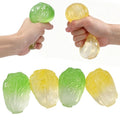 Emerald Cabbage Maltose Squishy Toy - White