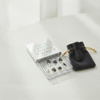 Cat Face Press-On Manicure Set - Cream & Black Cat
