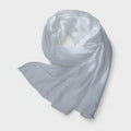 White Lightweight Chiffon Infinity Scarf Wrap – scarves & belts (view 1)