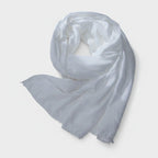 White Lightweight Chiffon Infinity Scarf Wrap – scarves & belts (view 1)