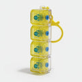 Mini Keyboard Switch Keychain - Yellow