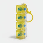Mini Keyboard Switch Keychain - Yellow