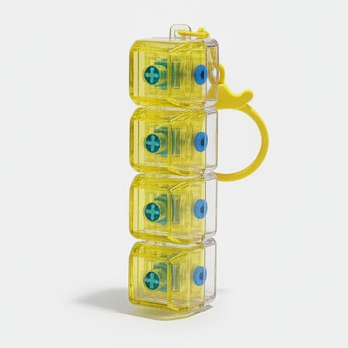 Mini Keyboard Switch Keychain - Yellow