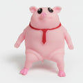 Cute Piggy Squeeze Toy - Pink