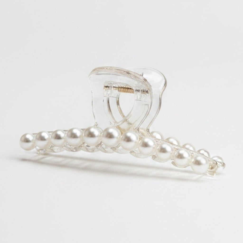 Pearl Beaded Hair Claw Clip – hair accessories (view 1)