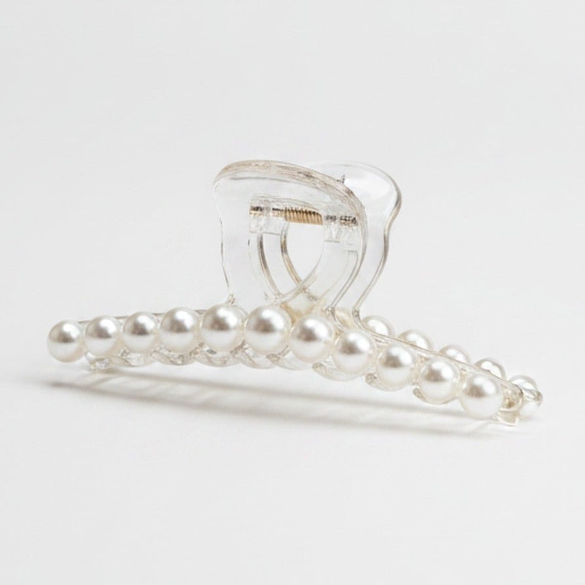 Pearl Beaded Hair Claw Clip – hair accessories (view 1)