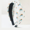 Cloud Padded Headband - White Iridescent – hair accessories (view 1)