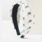 Cloud Padded Headband - White Iridescent – hair accessories (view 1)