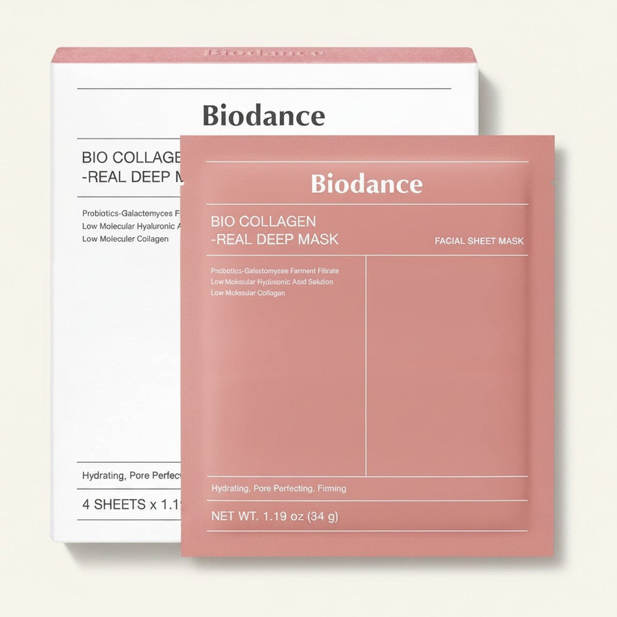 Bio Collagen Real Deep Mask 1Box (34g*4ea) - image 1