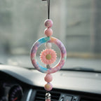 Bad Bitch Car Seat Keychain - Brown Weave