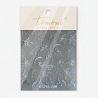 Fireworks Nail Art Stickers Silver Glitter Castle Theme – Korean nail care (view 1)