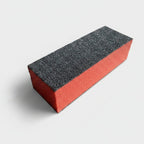 Coral Dual-Texture Nail Buffer Block – Korean nail care (view 1)